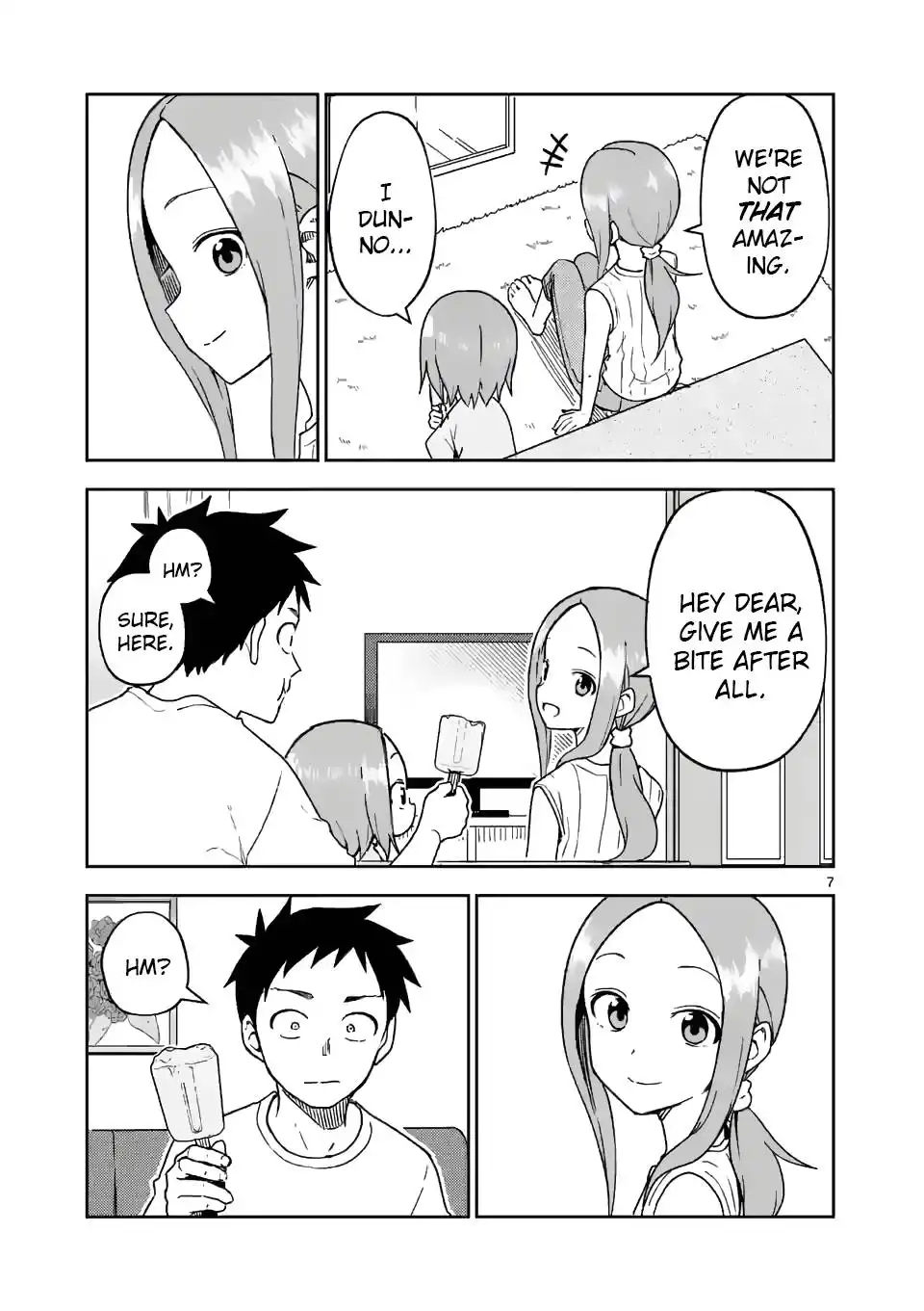 Karakai Jouzu no (Moto) Takagi-san Chapter 194 7